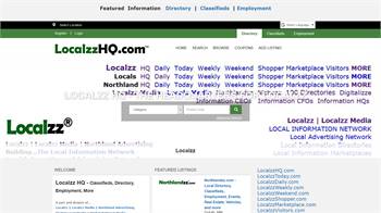  Localzz HQ - Directory, Classifieds, Employment Part of the Localzz digital national information an